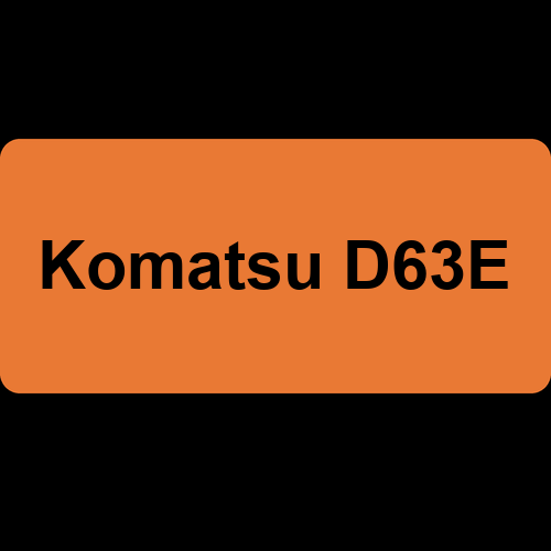 Komatsu D63E
